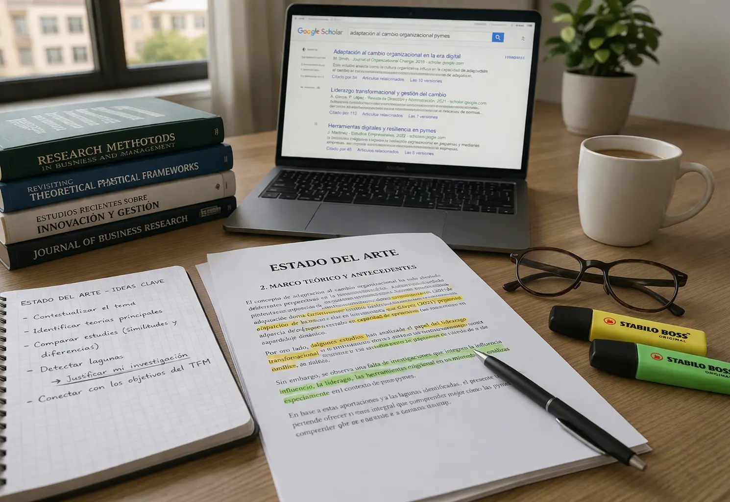 Consejos prácticos para elaborar el estado del arte de tu TFM de investigación