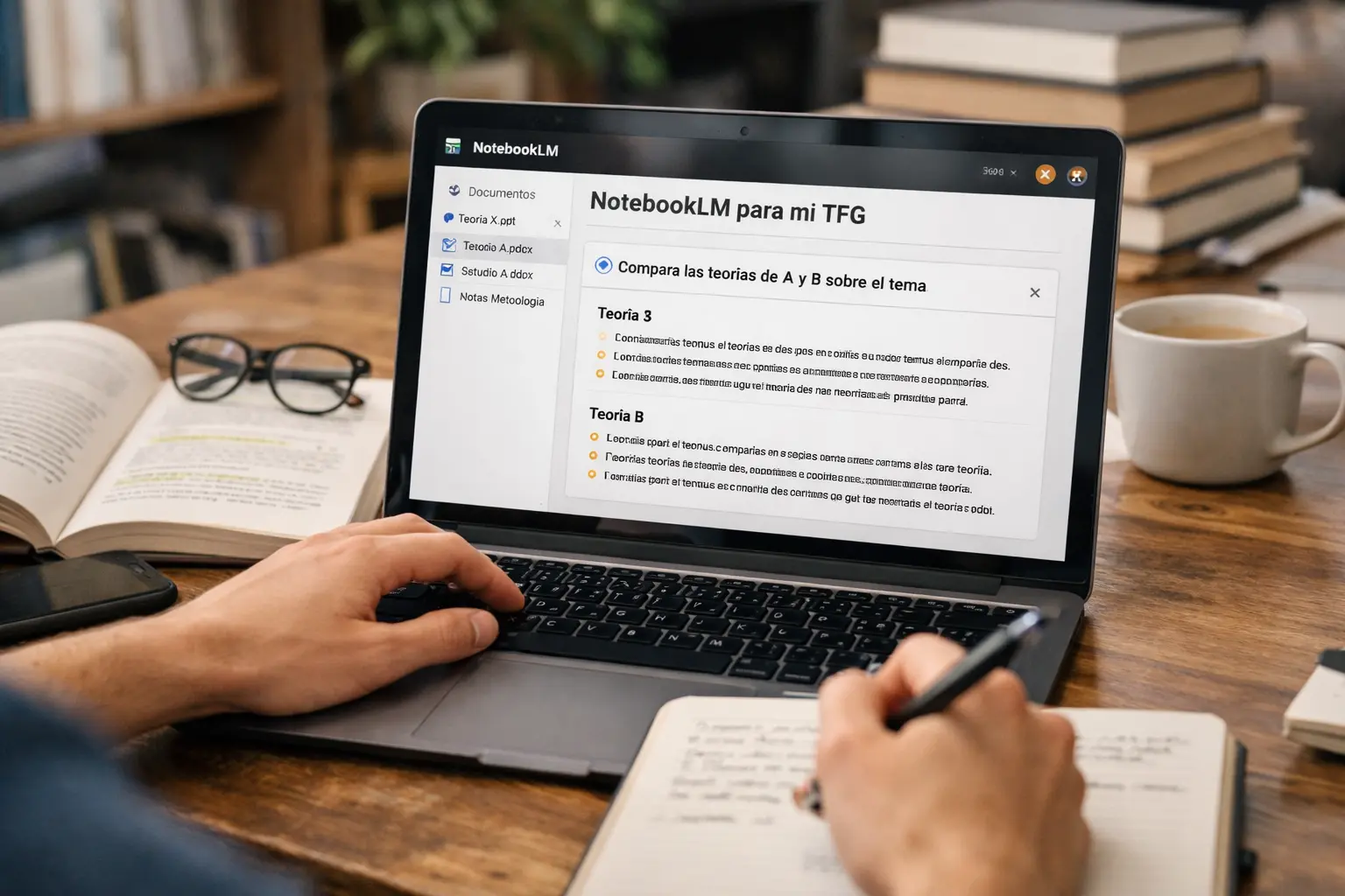 Usar NotebookLM en tu TFG: guía completa para sacarle el máximo partido